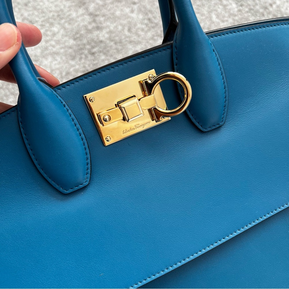 Salvatore Ferragamo studio satchel bag NWT - Picture 4 of 13